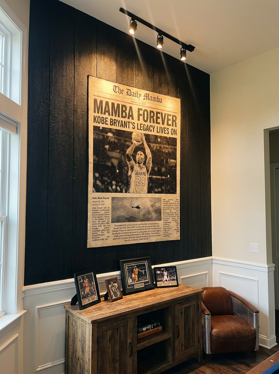 Made for the wall. As much as the floor.